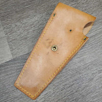 Quick Trim Kit: Thinning Shear & Blade, Leather Pouch *xc, older, mnr gunk & residue
