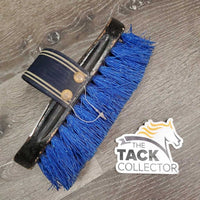 Dandy Brush, handle *gc, scraped edges, dirt, hair, missing bristles