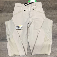 Light Euroseat Breeches *gc, snags, stains, rubs & pills
