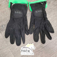 Thin Light Riding Gloves *vgc, clean, threads, film, rubs, pills
