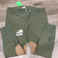 Euro Seat Breeches *gc, mnr rubs, faded & pills, seam puckers, faded & seat: seam stains/marks
