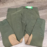 Euro Seat Breeches *gc, mnr rubs, faded & pills, seam puckers, faded & seat: seam stains/marks
