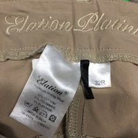 Euro Seat Breeches *gc, mnr rubs & pills, seat: rubs, pills & fuzzy elastic threads
