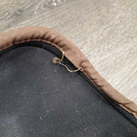 Pr Hind Boots, tabs *gc, clean, undone stitching, rubs, scrapes, pills, residue/gunk