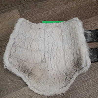 Closed Boots, Fleece Lined, velcro *gc/fair, v.hairy velcro, hollow lining, clean, stains, clumpy, hairy