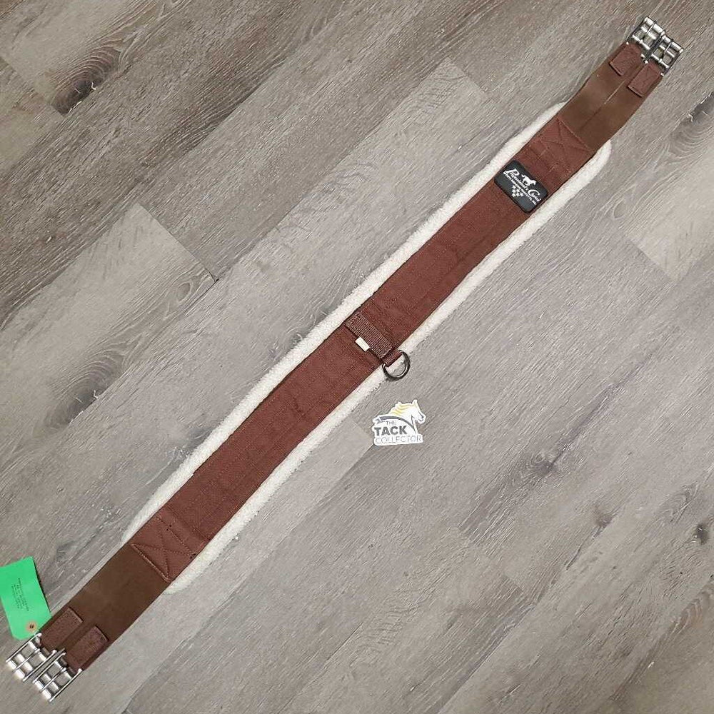 SMx Combo: Nylon Web, Velcro Neoprene & Fleece Liner, 2x els, D ring *gc, clean, clumpy, hair, mnr thins edges, older