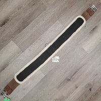 SMx Combo: Nylon Web, Velcro Neoprene & Fleece Liner, 2x els, D ring *gc, clean, clumpy, hair, mnr thins edges, older
