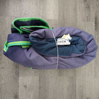 Med Winter Blanket, detach neck, 2 legs *gc, clean, 0 wpf, mnr lining tears, faded, repairs, rubs, threads, snags, frays
