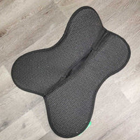 Shimmable Non Slip Quilt Half Pad *vgc, clean, sparkles, mnr hair, threads, rubs, undone stitching
