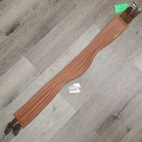 Padded Synthetic Leather Girth, 1x Els *vgc, clean, mnr rubs & stains
