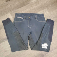 Full Seat Breeches *gc, v.faded, mnr undone stitching, puckers, discolored legs, older