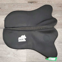 "S-Curve" Anatomical Pressure Relief Mesh Half Pad, remoldable *xc, v. mnr dirt, threads
