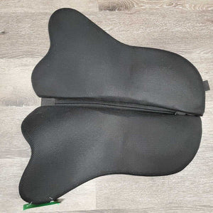 "S-Curve" Anatomical Pressure Relief Mesh Half Pad, remoldable *xc, v. mnr dirt, threads