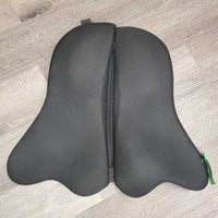 "S-Curve" Anatomical Pressure Relief Mesh Half Pad, remoldable *xc, v. mnr dirt, threads
