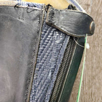 Pr Dress Boots, zips, bling, 1 Orange Ariat Form, widened *vgc/gc, mnr dirt, rubs, scuffs, stiff zips & missing bling, v.worn heels
