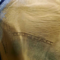 Pr Dress Boots, zips, bling, 1 Orange Ariat Form, widened *vgc/gc, mnr dirt, rubs, scuffs, stiff zips & missing bling, v.worn heels