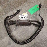 Anatomical Crank Noseband, Flash Magic Clip *NO Flash, missing keeper, vgc, dirty, scratches, loose flash clip
