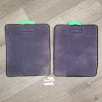 2 Memory Foam Leg Quilts *gc/vgc, mnr hair, dirt & fading
