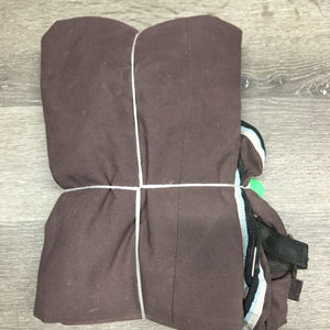 Cotton Sheet, tail *gc, clean, hair, torn velcro, mnr faded, rubs, dust