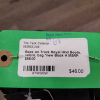 Hind Boots, velcro, bag *new
