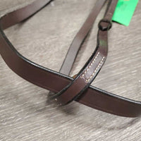 Flat Narrow Standing Martingale *xc/like new, No Keeper, stiff, mnr creases