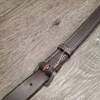Flat Narrow Standing Martingale *xc/like new, No Keeper, stiff, mnr creases
