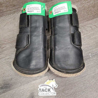 Closed Front Boots, Wool Lined, velcro *gc, v.hairy velcro, clean & dirty, hair, edge rubs, clumpy
