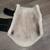 Closed Front Boots, Wool Lined, velcro *gc, v.hairy velcro, clean & dirty, hair, edge rubs, clumpy
