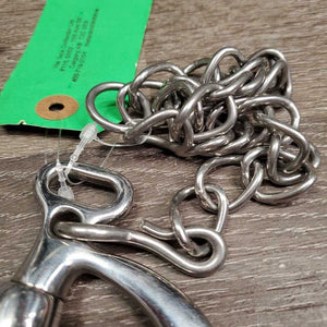 Low Port Kimberwick Bit, chain *vgc, clean, mnr stains, scuffs, tape & residue