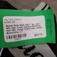 Rain Neck ONLY *gc, wpf, dirt, hair, frays, missing hardware, mnr film, snags, faded, rubs, stains