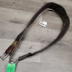 Anatomical Girth, x2 els, D Ring *fair, v.creased, rubs & cracking, Missing 2 D's