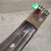 Anatomical Girth, x2 els, D Ring *fair, v.creased, rubs & cracking, Missing 2 D's
