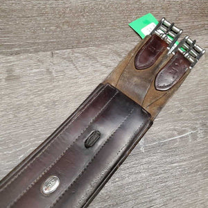 Anatomical Girth, x2 els, D Ring *fair, v.creased, rubs & cracking, Missing 2 D's