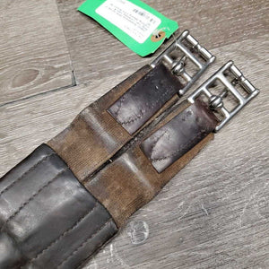 Anatomical Girth, x2 els, D Ring *fair, v.creased, rubs & cracking, Missing 2 D's