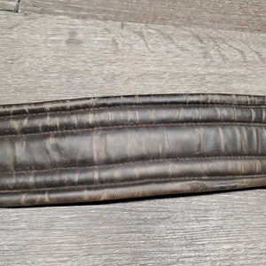 Anatomical Girth, x2 els, D Ring *fair, v.creased, rubs & cracking, Missing 2 D's