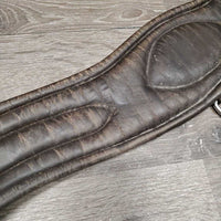 Anatomical Girth, x2 els, D Ring *fair, v.creased, rubs & cracking, Missing 2 D's

