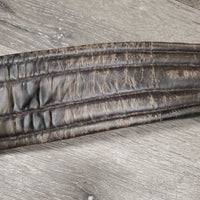Anatomical Girth, x2 els, D Ring *fair, v.creased, rubs & cracking, Missing 2 D's
