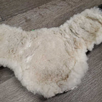 Open Front & Hind Boots, Fleece Lined, velcro *gc/fair, dirt, stains, yellowed, edges: curled, rough & thin, 1 squished