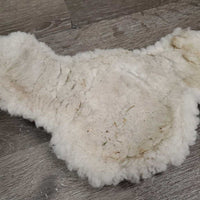 Open Front & Hind Boots, Fleece Lined, velcro *gc/fair, dirt, stains, yellowed, edges: curled, rough & thin, 1 squished

