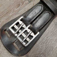 Leather Dressage - Short Girth, x2 els *fair/gc, rubs, faded/discolored spots, mnr dirt, deep creaes