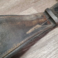 Leather Dressage - Short Girth, x2 els *fair/gc, rubs, faded/discolored spots, mnr dirt, deep creaes