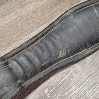 Leather Dressage - Short Girth, x2 els *fair/gc, rubs, faded/discolored spots, mnr dirt, deep creaes
