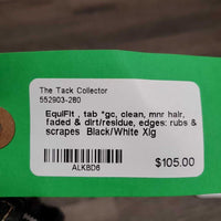 tab *gc, clean, mnr hair, faded & dirt/residue, edges: rubs & scrapes