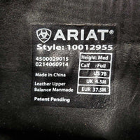 Dress Boots, zips *gc, rubs, faded toes, scuffs, residue, thin/holey edges, broken Snap-R, sticky zips