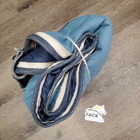 220g Winter Neck *gc, 0 wpf, faded, torn velcro & binding, rubs, mnr hair, dirt, snags, darts, smells, threads, repairs