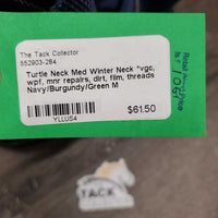 Med Winter Neck *vgc, wpf, mnr repairs, dirt, film, threads
