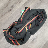 200g Quilt Stable Blanket, tail *vgc, older, mnr hair, threads, faded, snags