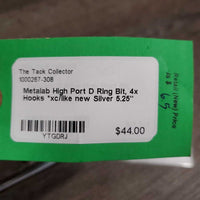 High Port D Ring Bit, 4x Hooks *xc/like new

