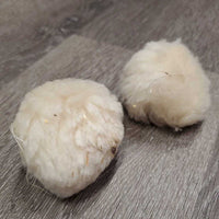 2 Wool Ear Plugs *xc, clean, shavings
