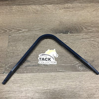 Navy MedWide Simatree 'R" Bar Dressage Saddle Hastilow/Thorowgood Gullet *gc, chips, peeled
